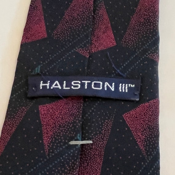 Halston III 1980's Necktie - image 4