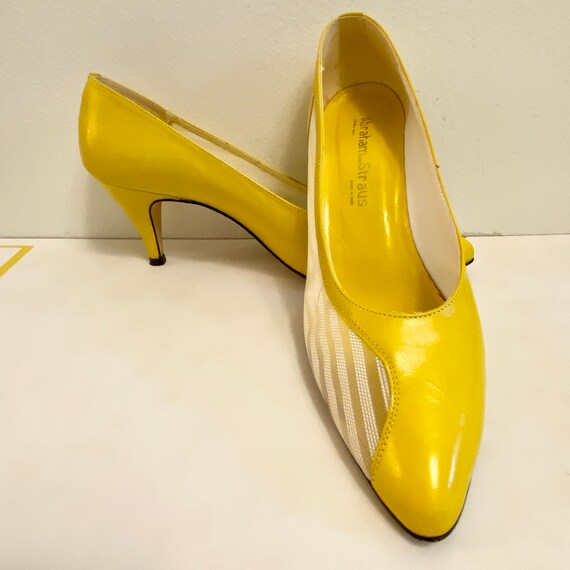 Sz. 7.5 Women's 1980's Pumps "Abraham and Straus" - image 3