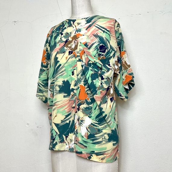 1990's Vintage Silk Genny Blouse - image 6