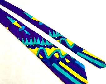 1990's "Pucci-esque" Necktie "Next Exit"