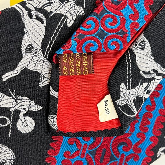 1970's Wide Tie "Gino Pompeii" Made in Italy - image 4