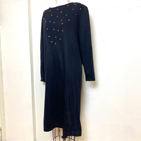 Sz. M 1990's Knit Dress - image 3