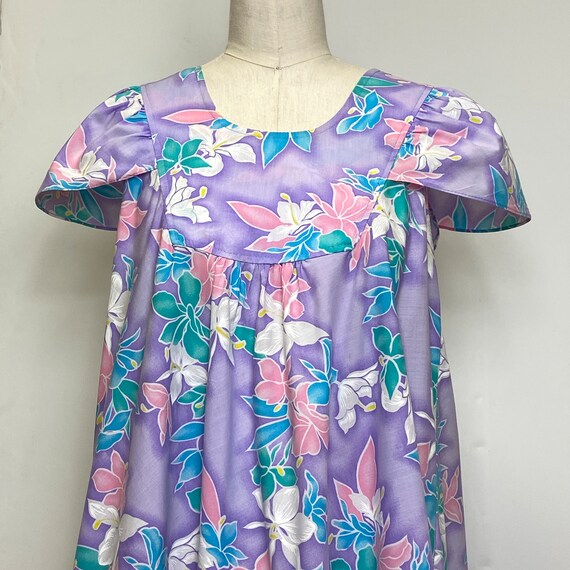 1980's Hawaiian MuuMuu Dress - image 5