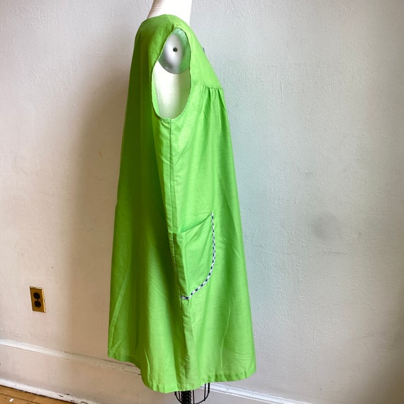 XXL 1960's Green Housedress - image 7