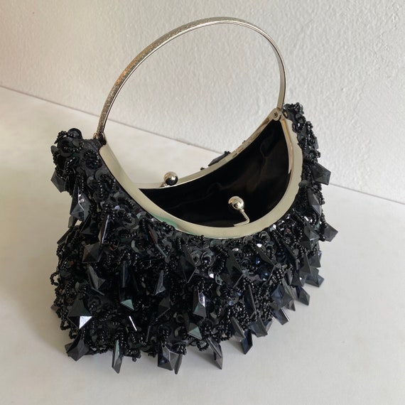 1960's Jet Bead Evening Bag - image 2