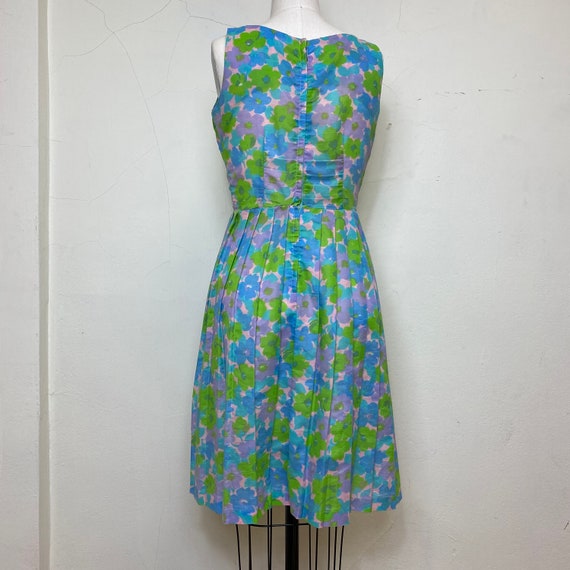 Sz. S 1960's Floral Sundress - image 3