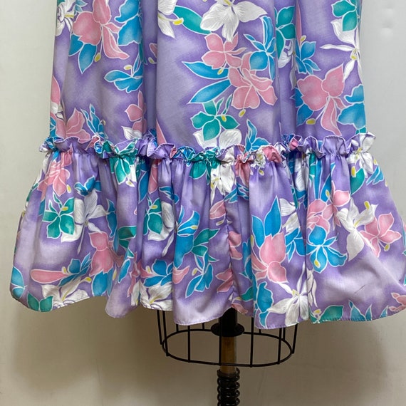 1980's Hawaiian MuuMuu Dress - image 8