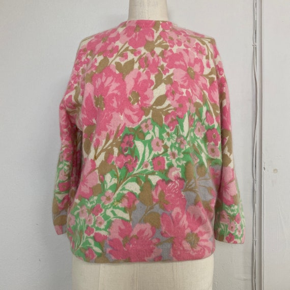 Sz. L 1960's Angora Blend Sweater - image 2