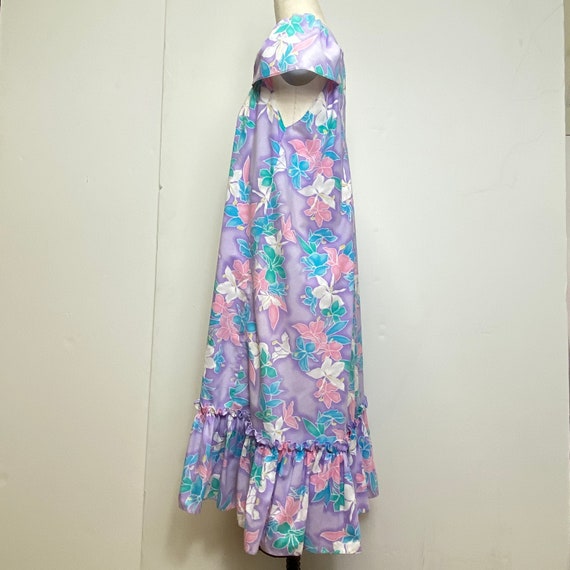 1980's Hawaiian MuuMuu Dress - image 4