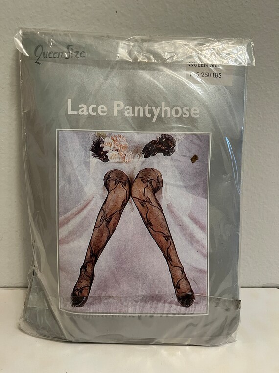 Vintage Pantyhose Rare New Wonderbra Color Spice Size XXXL 160/200