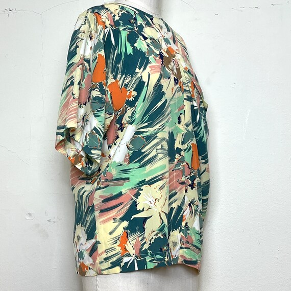 1990's Vintage Silk Genny Blouse - image 2