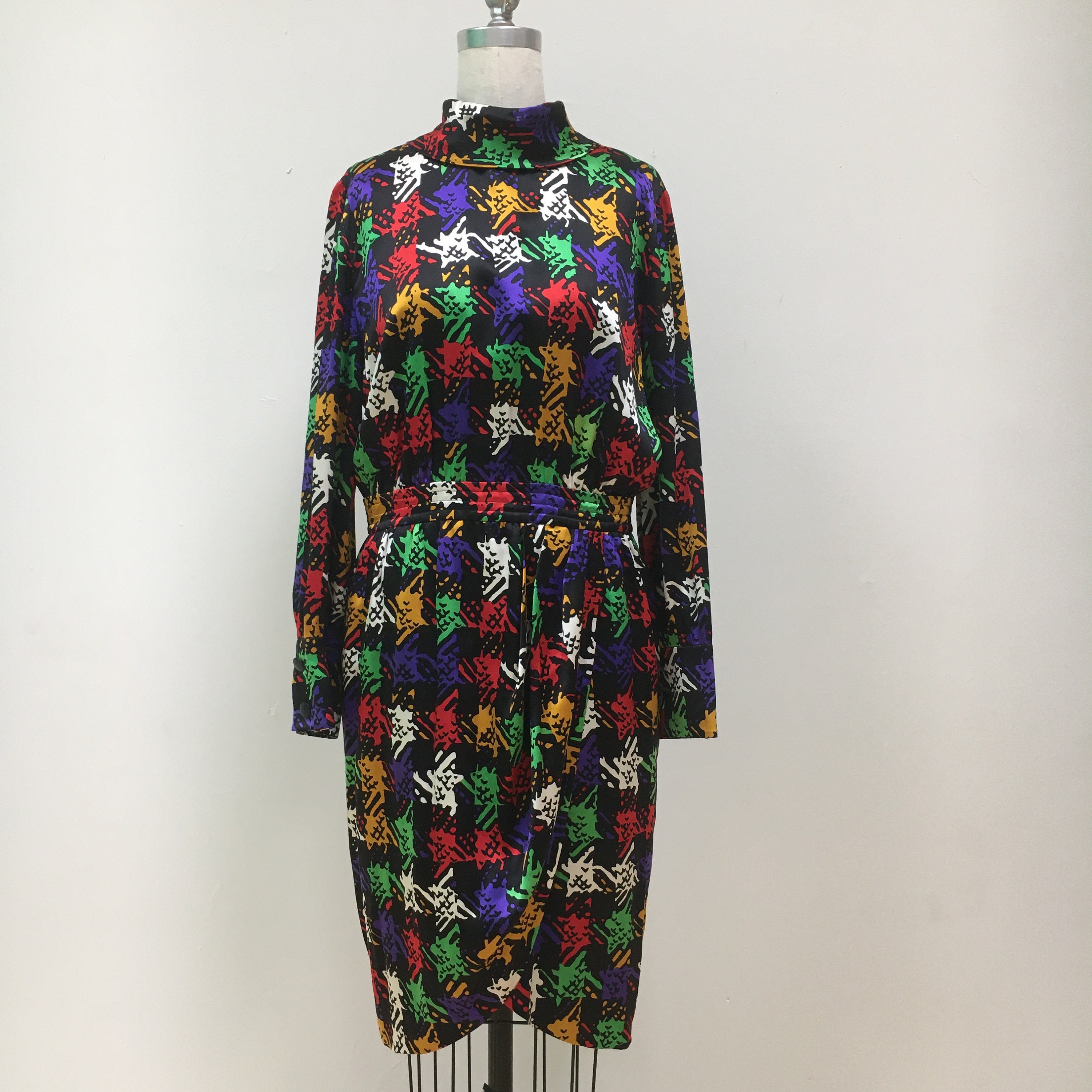 Sz. 12 1980's Nina Ricci Dress Neiman Marcus
