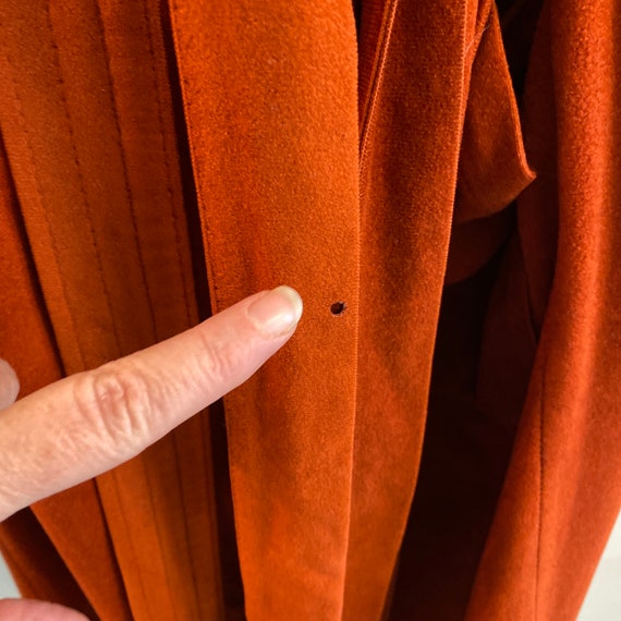 1970s Rust François Maurel Robe - image 3