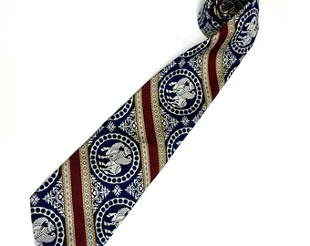 1970's Wide Poly Tie "Marsh's"