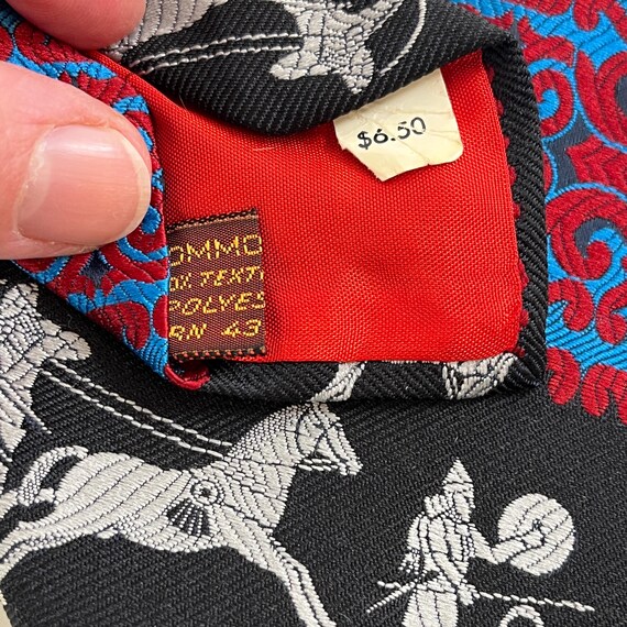 1970's Wide Tie "Gino Pompeii" Made in Italy - image 5
