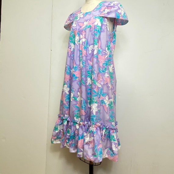 1980's Hawaiian MuuMuu Dress - image 3