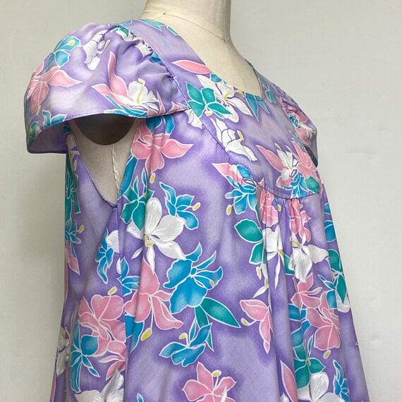 1980's Hawaiian MuuMuu Dress - image 6