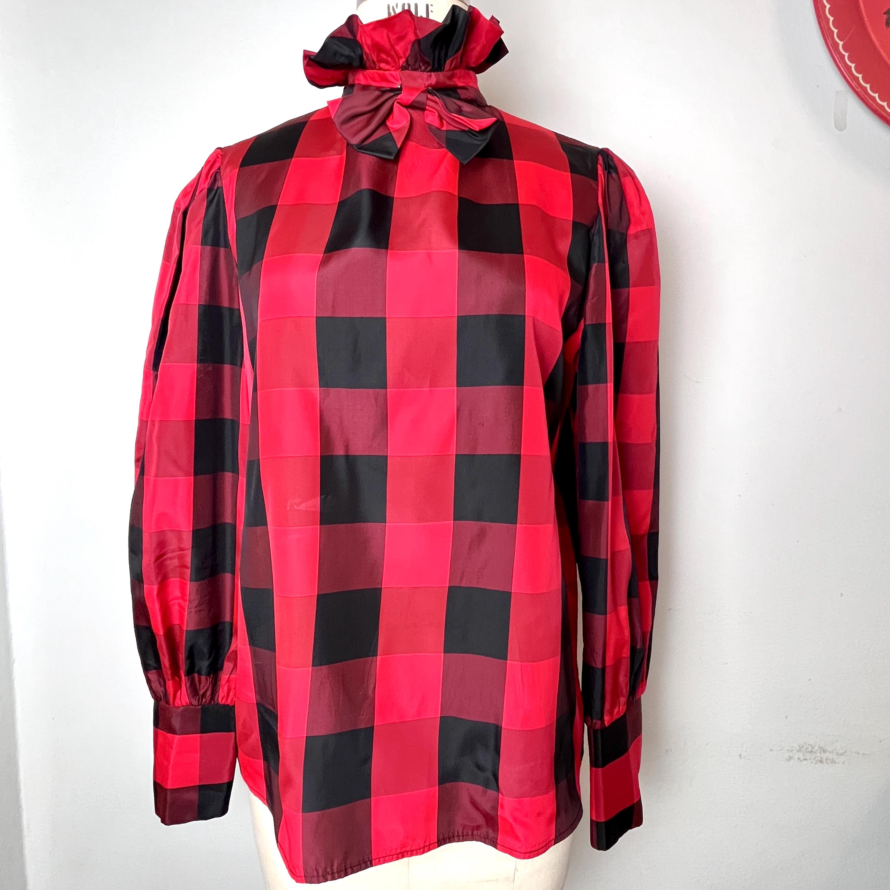 トップス Multiway Taffeta Blouse Multiway Taffeta Blouse/マルチウェイタフタブラウス【MAISON