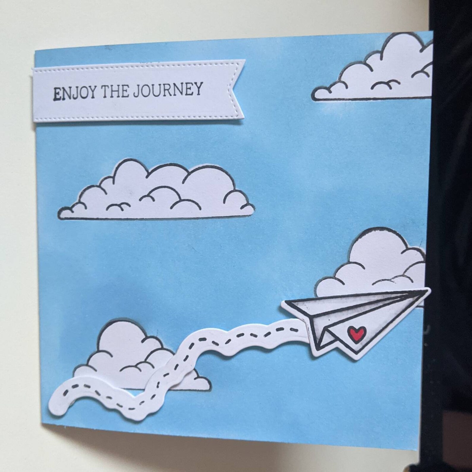 Enjoy the journey Handmade Card Etsy
