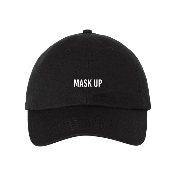 Mask up Vaccinated Hat Adjustable Dad 