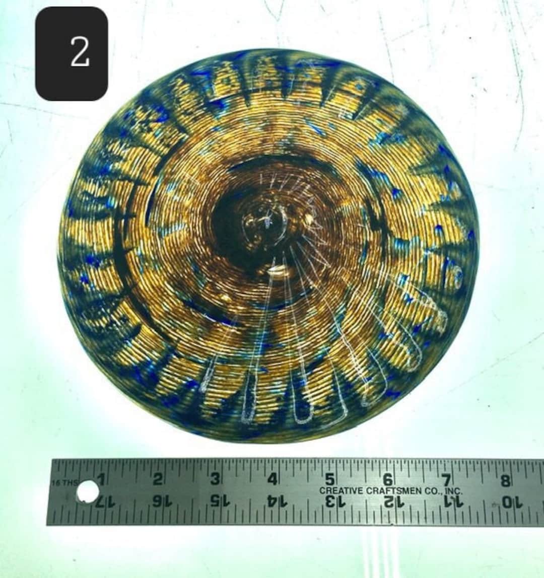 Artists' Rondels Stained Glass Rondels Hand Made Rondels Artisan Glass