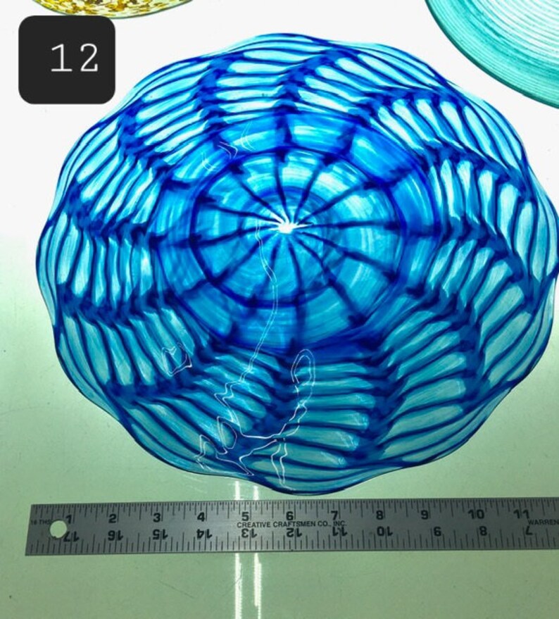 Artists' Rondels Stained Glass Rondels Hand Made Rondels Artisan Glass