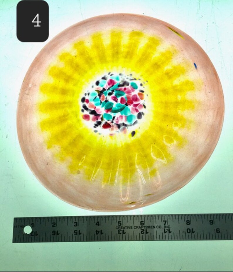 Artists' Rondels Stained Glass Rondels Hand Made Rondels Artisan Glass