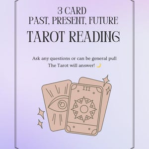 3 Karten VERGANGENHEIT GEGENWART ZUKUNFT Tarot Legung