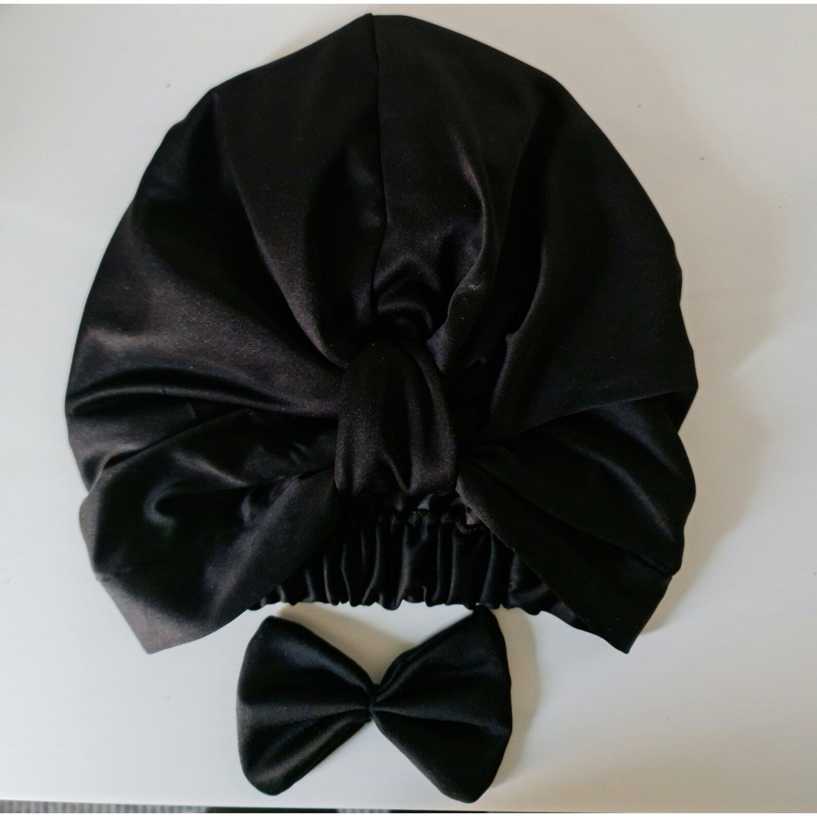 satin lined t shirt turban