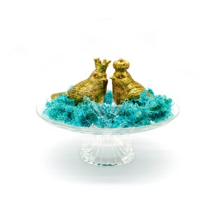 Golden Royal Love Birds, Wedding, Decoration, Gift