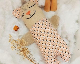 Peluche de poupée souvenir, hochet de poupée adorable, poupée compagnon de sommeil, petit bébé doux, poupée douce en tissu, première poupée pour cadeau petite-fille