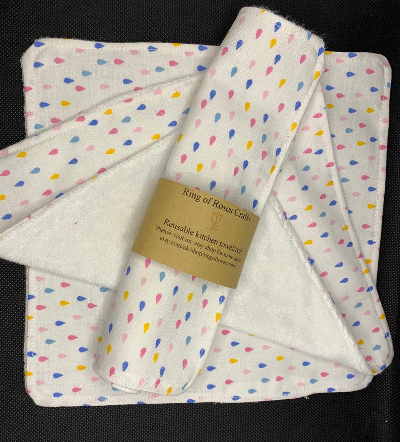 Extra large reusable Bamboo face cloths 100 cotton unpaper Etsy