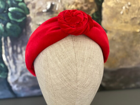 rose knot headband