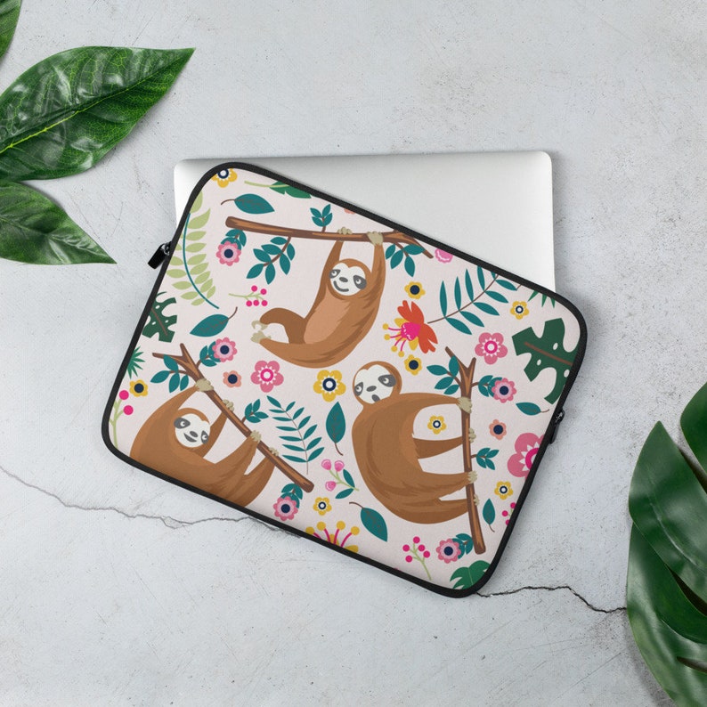 sloth laptop sleeve