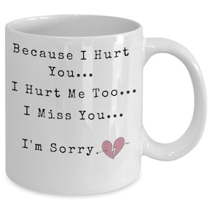 Apology Gift, I&#39;m Sorry Gift for Him, I&#39;m Sorry Gifts for Boyfriend, Apology Gift for Him, Apology Gift for Her, I&#39;m Sorry Gift, Mug Gift