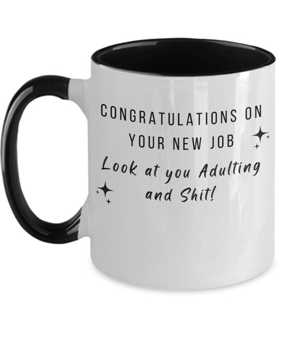 Congratulations New Job Congrats New Job New Job Gift New Etsy