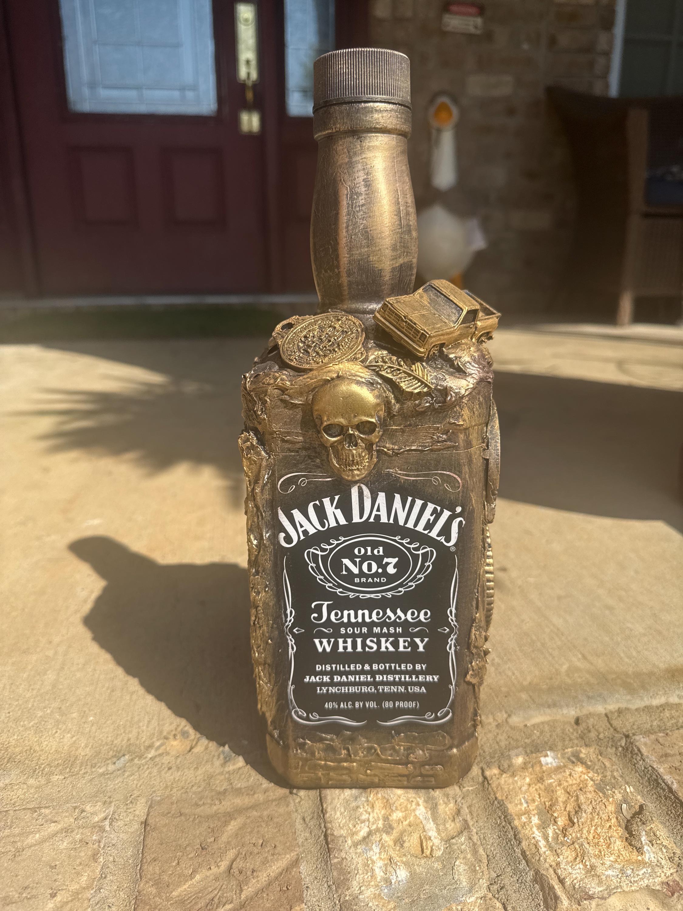 Jack daniels skull bottle - Etsy 日本