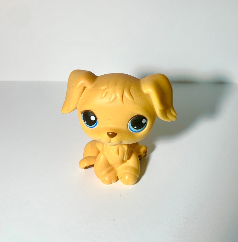 littlest pet shop golden retriever