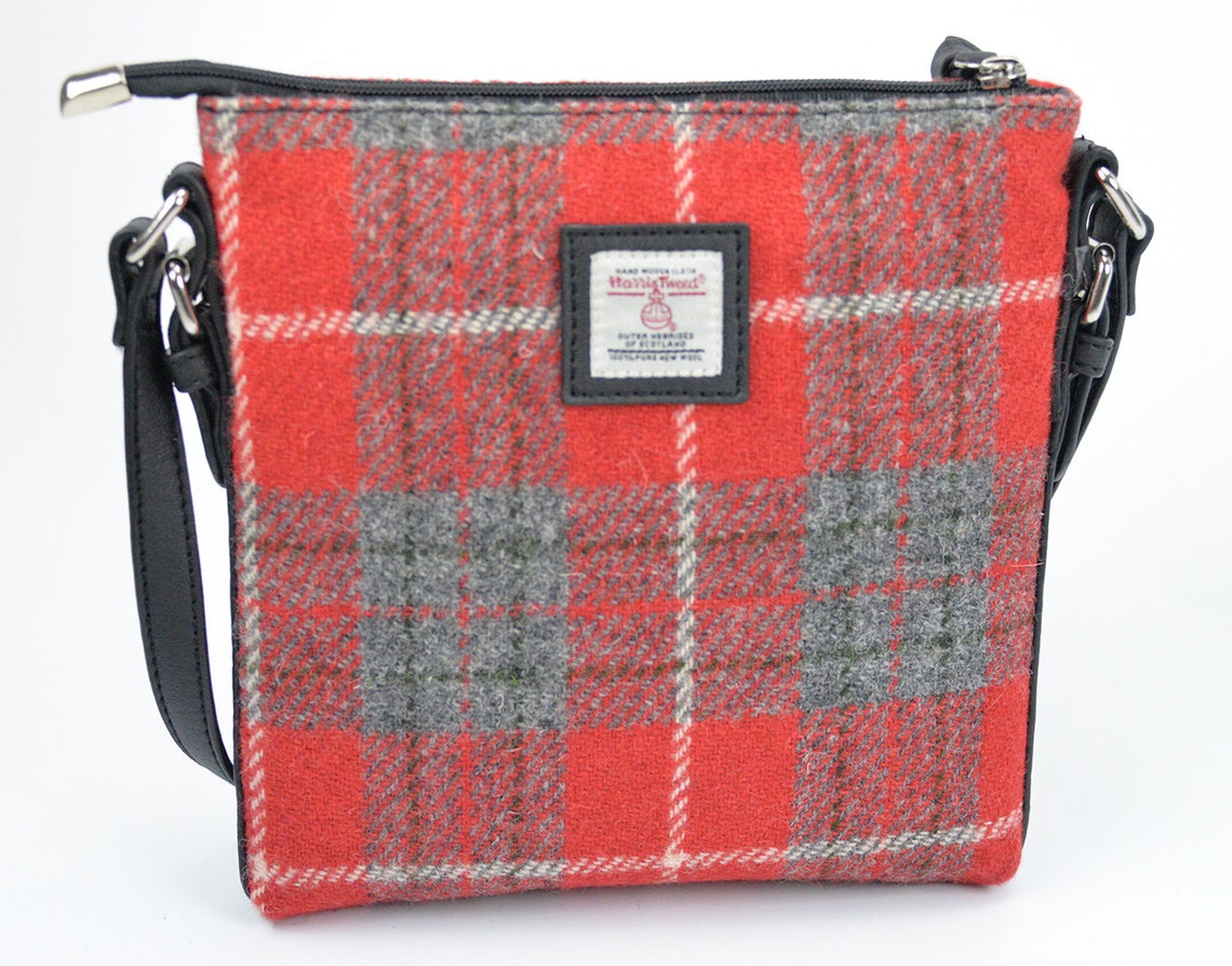 Harris Tweed cross body bag Cross body bag Etsy