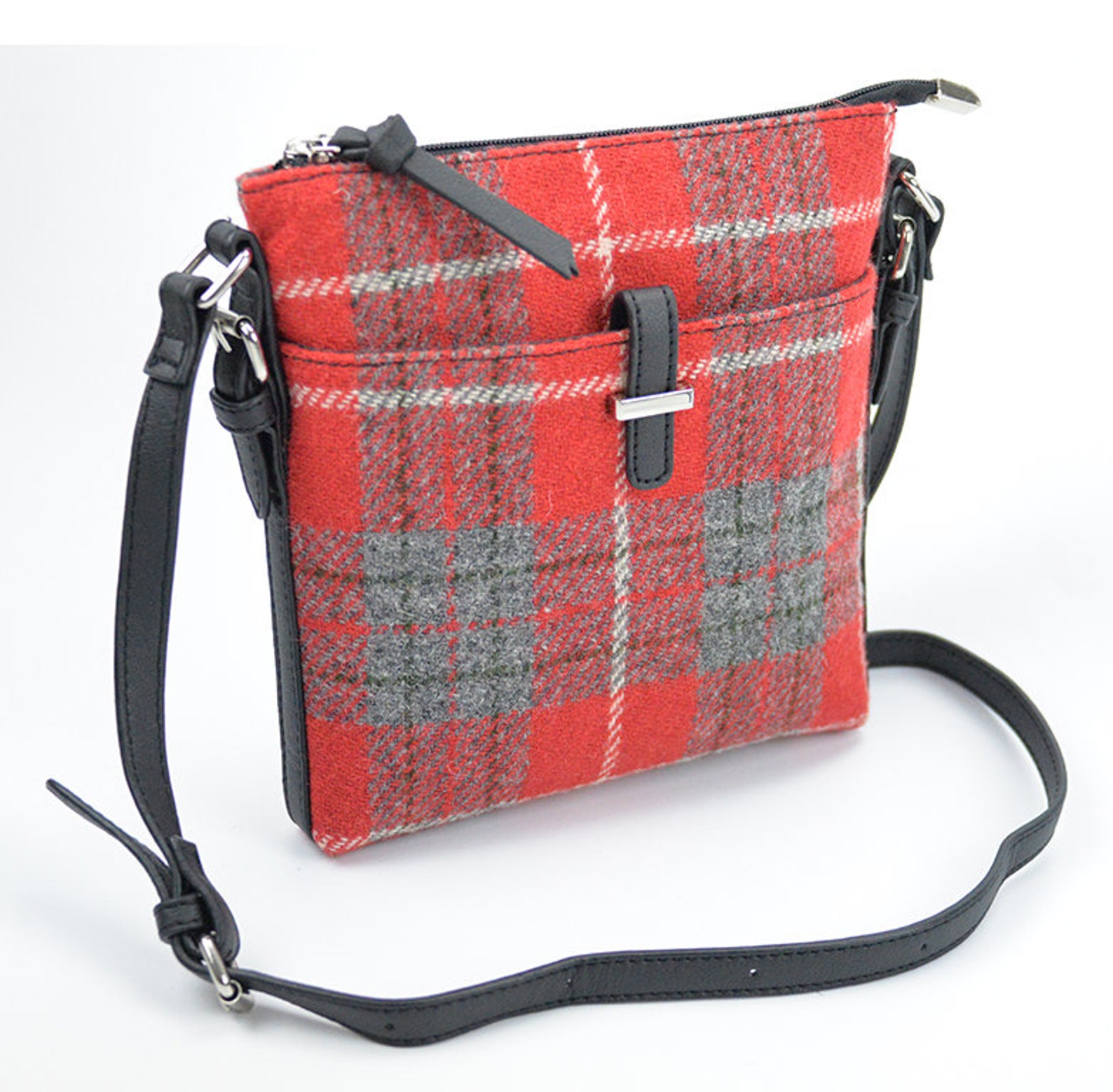 Harris Tweed cross body bag Cross body bag Etsy