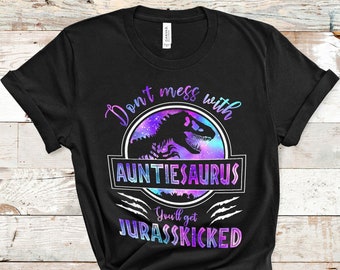 Jurassic Aunt Shirt - Etsy
