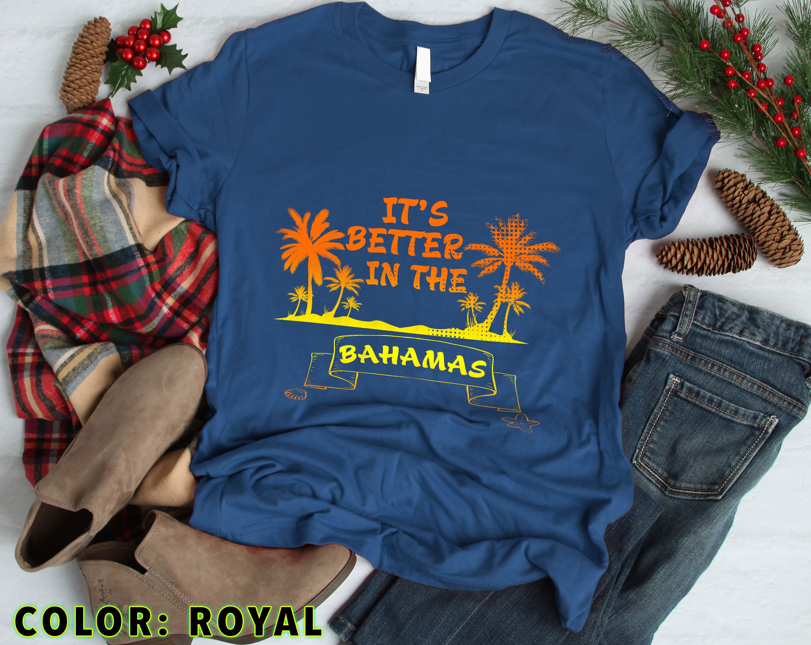Funny Family Vacation T-Shirt It's Better in the Bahamas | Etsy