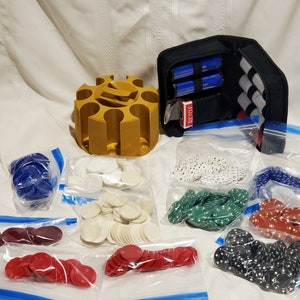 ヴィンテージ ポーカー アクセサリー ロット カルーセル バイシクル カード セット スーツ チップ ゲーム