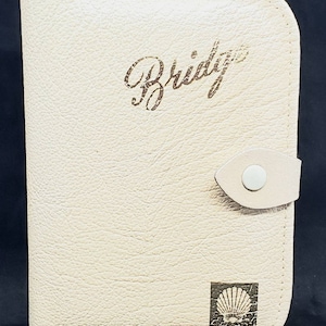 Vtg Cooper Leather Bridge Playing Card Pouch Set American Contract Bridge League