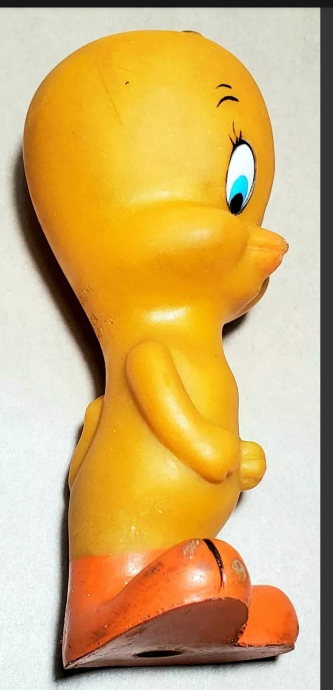 Vintage Tweety Bird Rubber Squeaky Toy Warner Bros. Hong Kong Etsy UK