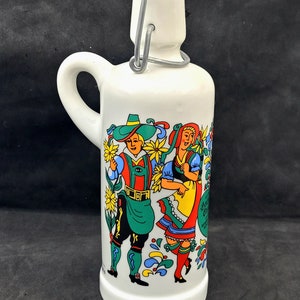Vtg Swing Top Dochland Enzian Anton Riemerschmid German Bottle Munchen 8.25&quot;