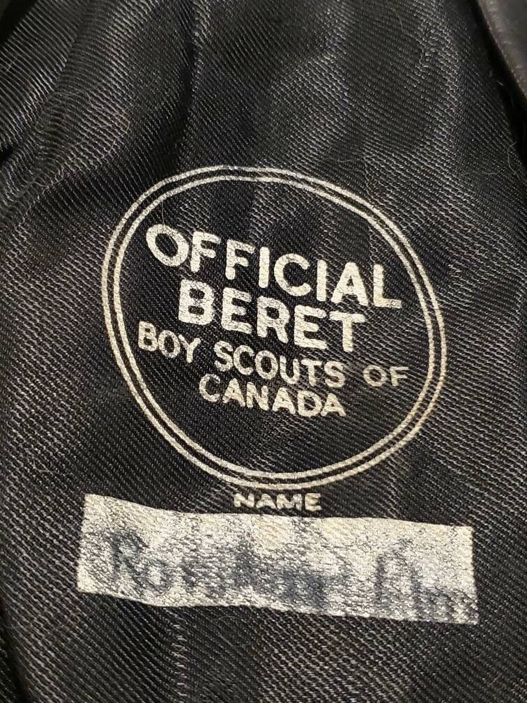 Vintage Boy Scouts of Canada Shirt and Baret Official