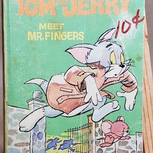 Tom & Jerry Cat & Mouse Games  Coloring Books at Retro Reprints