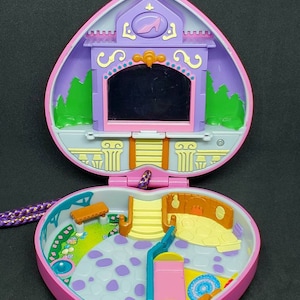 Vintage My Secret Fairy Tales Pink Compact Enghan No Figures Collectible 1990s