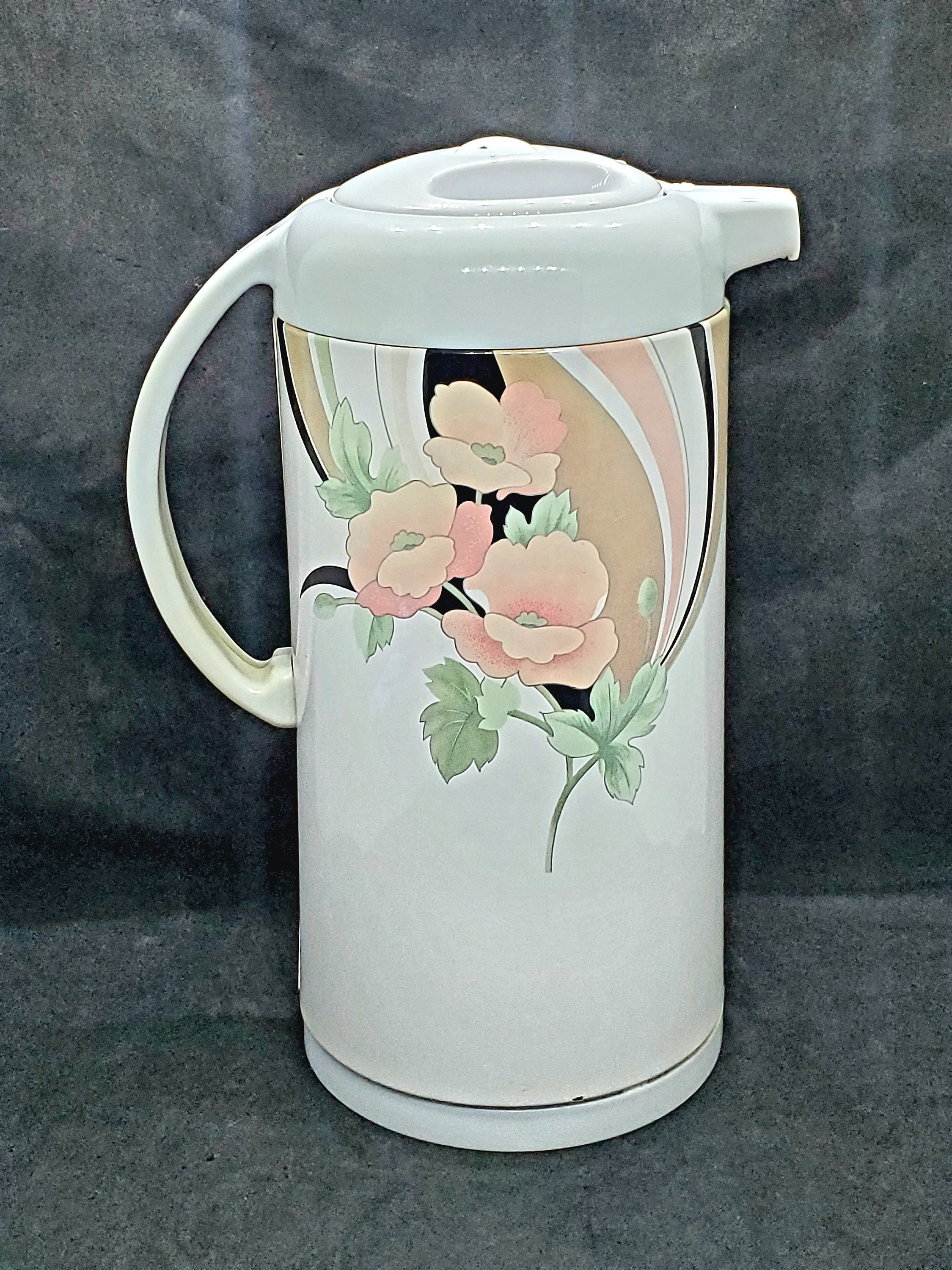 Thermos Ware Coffee Butler 32 oz Model 450 Beige Vintage New In Box
